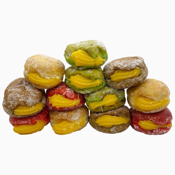 Sortido De Bolas De Berlim às Cores