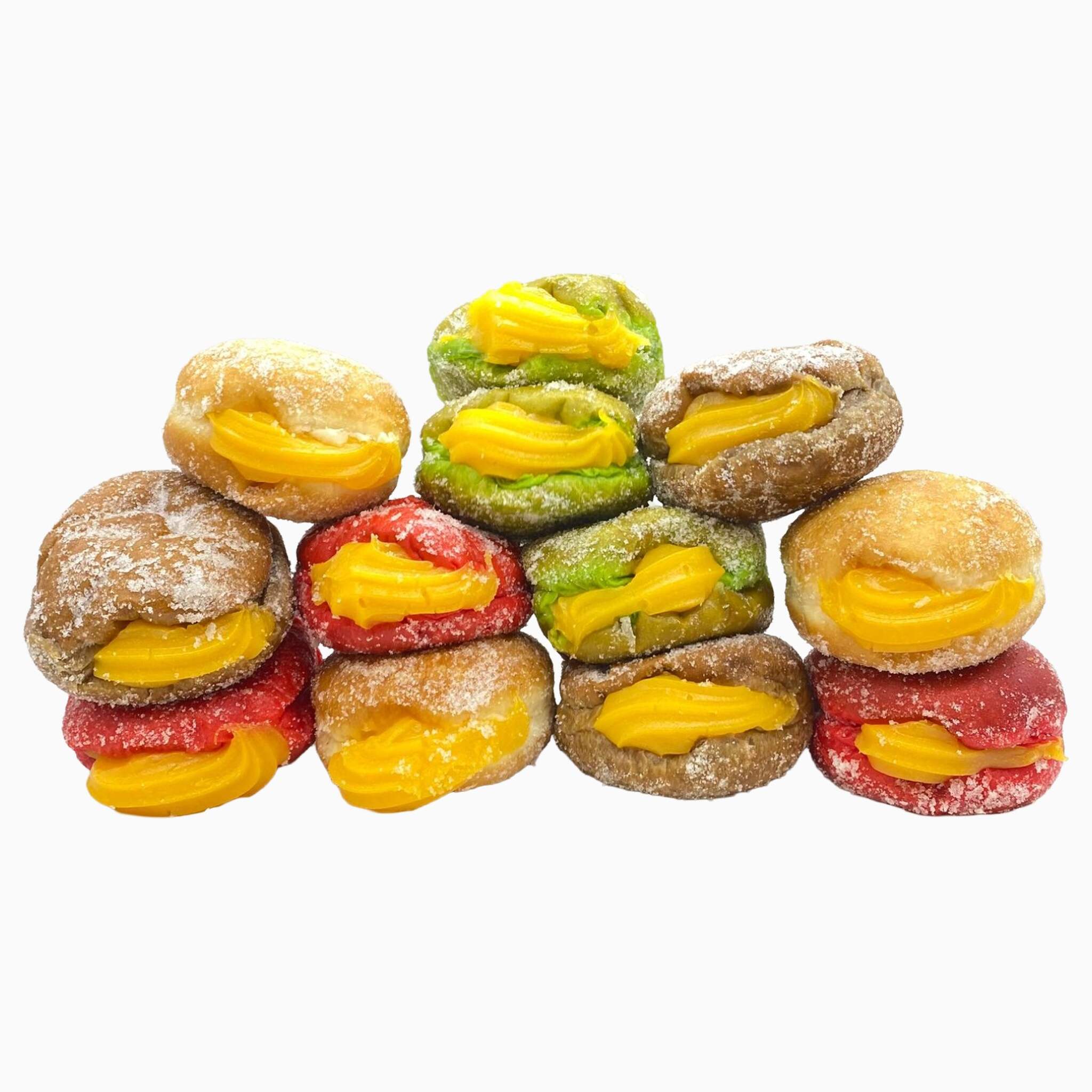 Sortido De Bolas De Berlim Coloridas